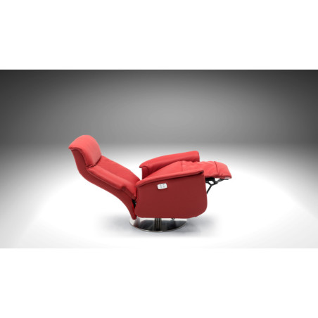 Fauteuil relaxation têtière électrique ajustable ORION