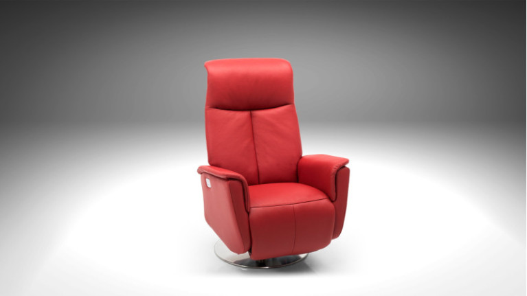 Fauteuil relax électrique ORION - Alimentation sans fil sur batterie en option pour un déco soignée