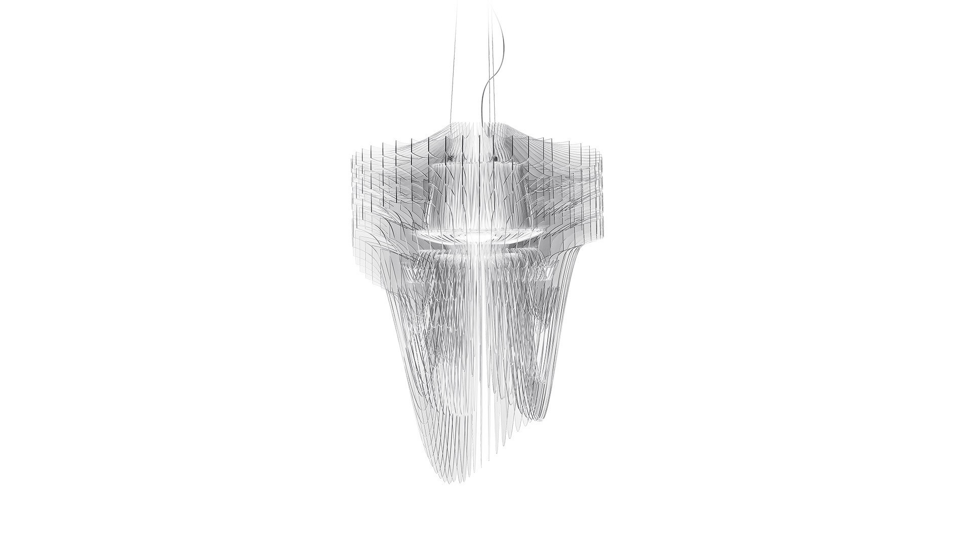 Suspension ARIA - Toute en transparence et en lumière, apportez de la magie dans votre intérieur.
