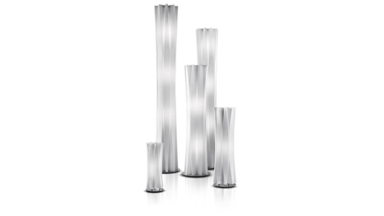 Lampadaire BACH - Lampadaire design et haut de gamme disponible en blanc ou or dans plusieurs dimensions.