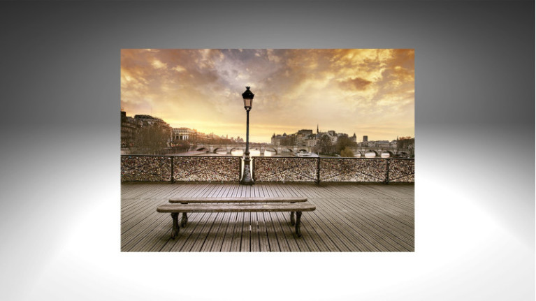 Tableau PONT DES ARTS - La plus belle ville de France pour embellir vos murs
