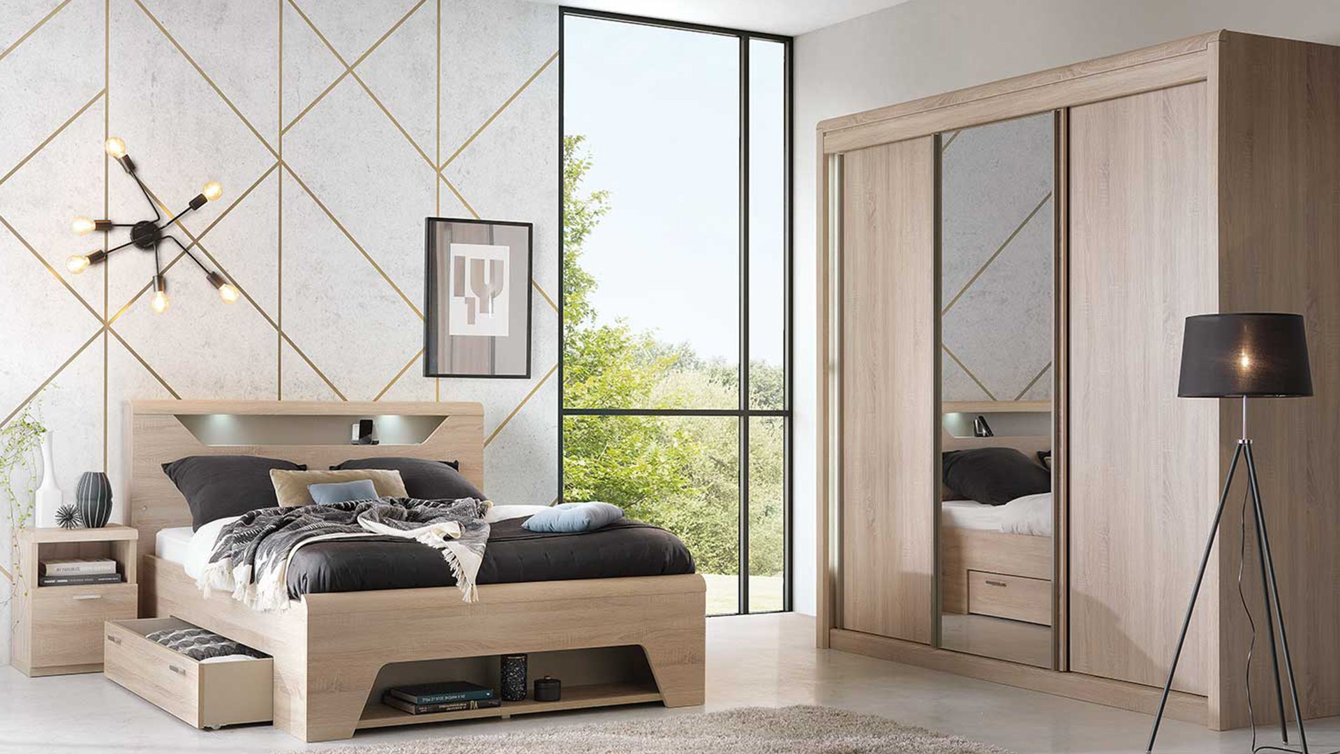 Lit MULTY  Une chambre design sur-mesure