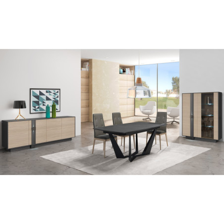 Table de repas extensible CROSS