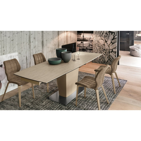 Table de repas extensible COPERNICO