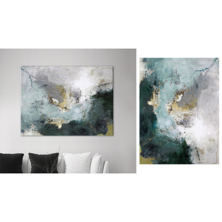 Tableau Abstrait Green