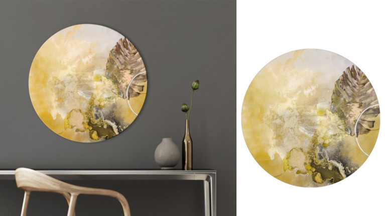 Tableau Palm Gold