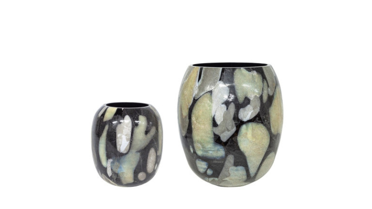 Vase MIX B - Vase avec motifs multicolores pour de jolies fleurs ou plantes sèches. Un objet déco indispensable pour un intérieu
