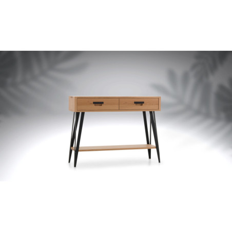 Console 2 tiroirs FABRIQUE