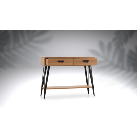 Console 2 tiroirs FABRIQUE