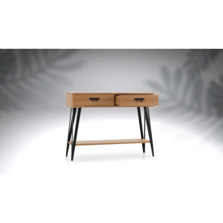 Console 2 tiroirs FABRIQUE