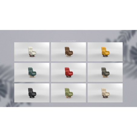 Fauteuil NEPTUNE multi couleurs