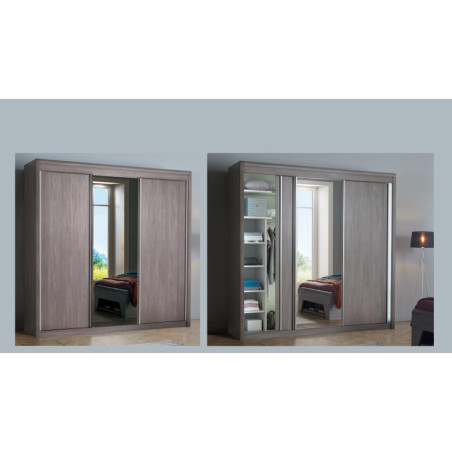 Armoire 3 portes coulissantes MULTY