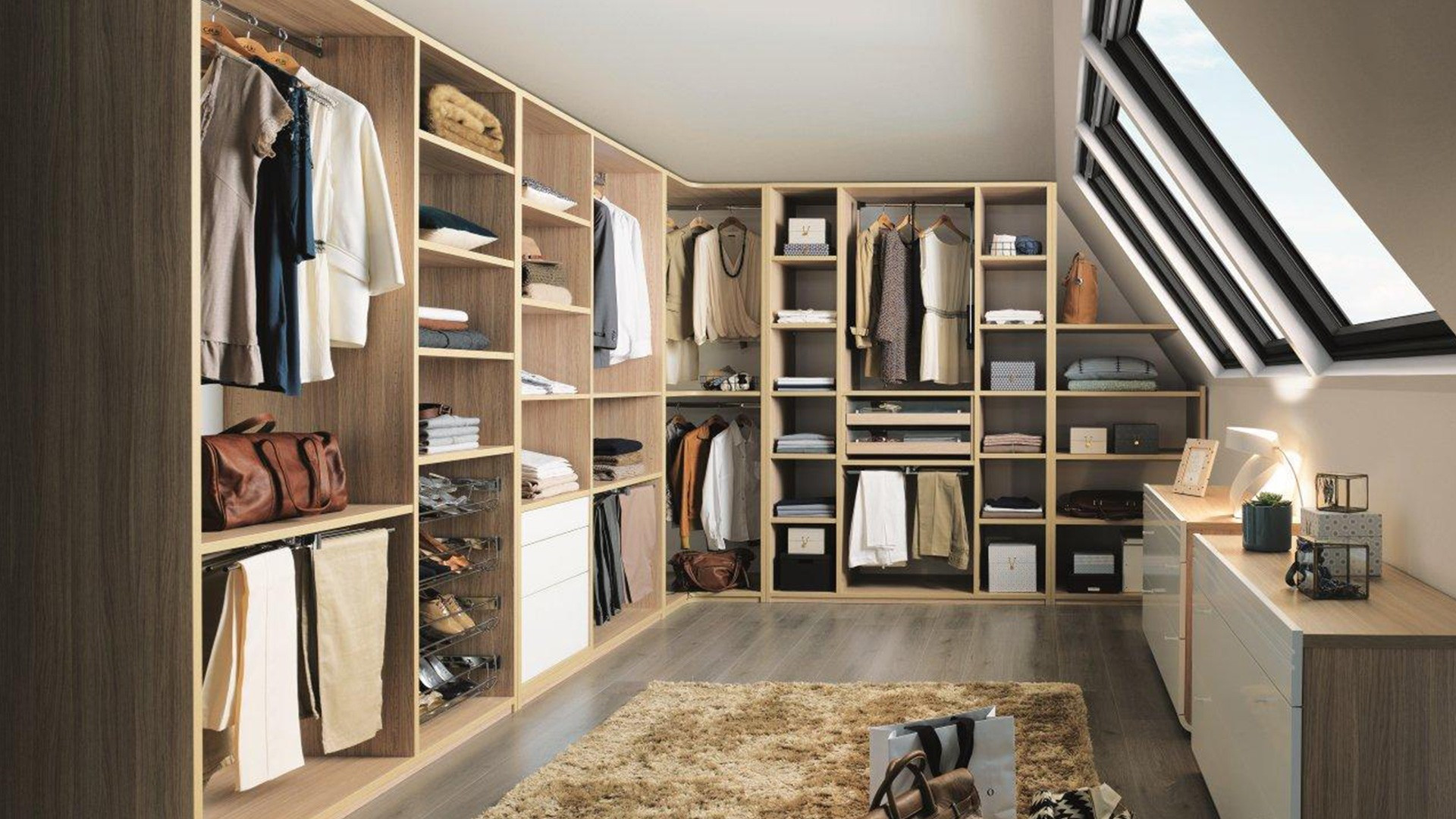 Armoire dressing IMAGINA  Un dressing haut de gamme sur-mesure