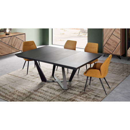 Table de repas extensible carrée DIAGO
