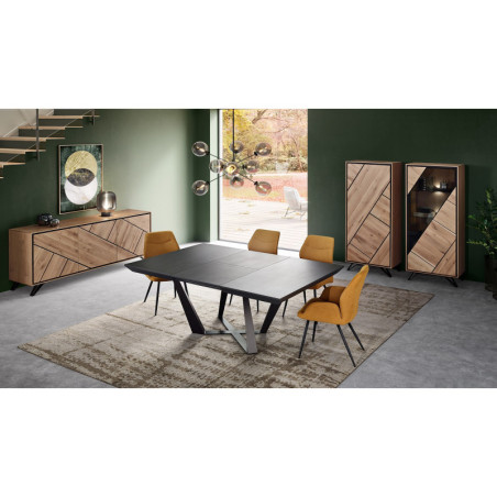 Table de repas extensible carrée DIAGO