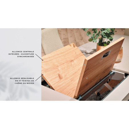 Table de repas extensible CIRCUS