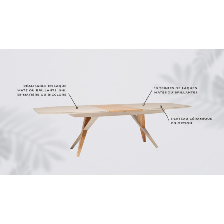 Table de repas extensible CIRCUS