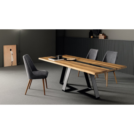 Table de repas rectangulaire DOUBLE