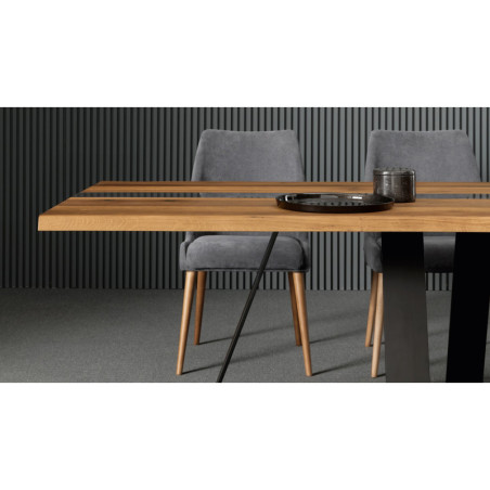Table de repas rectangulaire DOUBLE