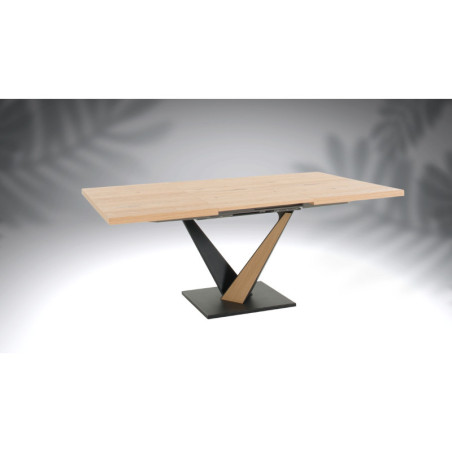 Table de repas carrée extensible WEST