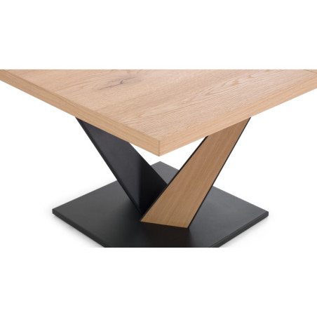 Table de repas carrée extensible WEST