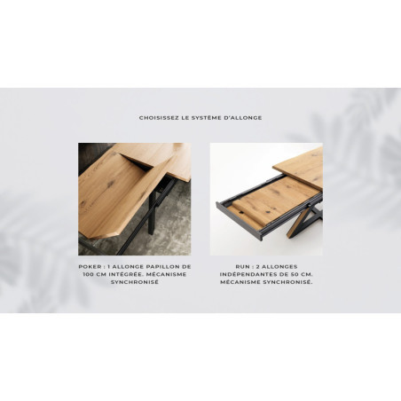 Table de repas extensible WIEN