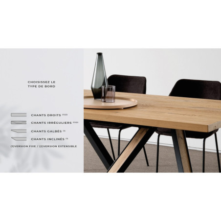 Table de repas extensible WIEN
