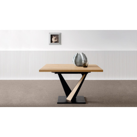 Table de repas carrée extensible WEST