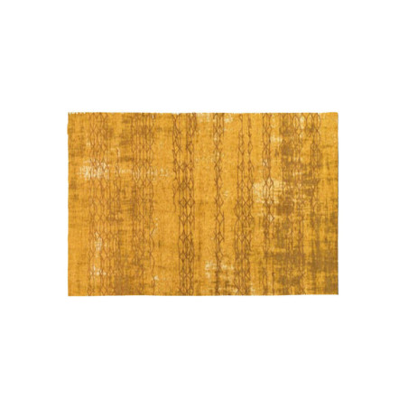 Tapis rectangulaire jaune doré ANTIK BOLERO - Grand tapis effet vintage, disponibe dans 4 coloris et 4 dimensions.