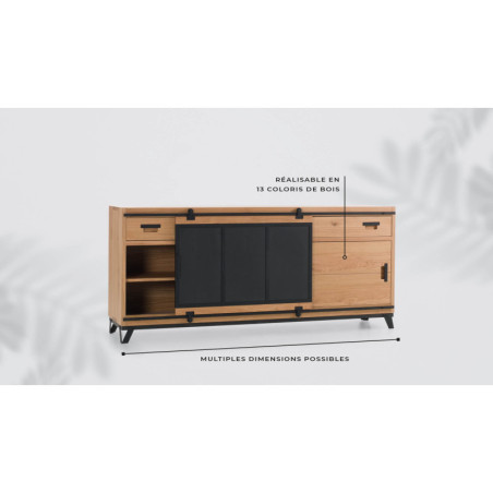 Buffet 2 portes FABRIQUE