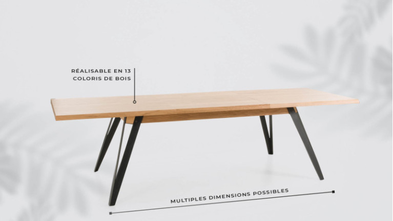 Table escamotable par Histoires de Bois sur L'Air du Bois