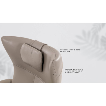 Fauteuil relaxation manuelle OSLO