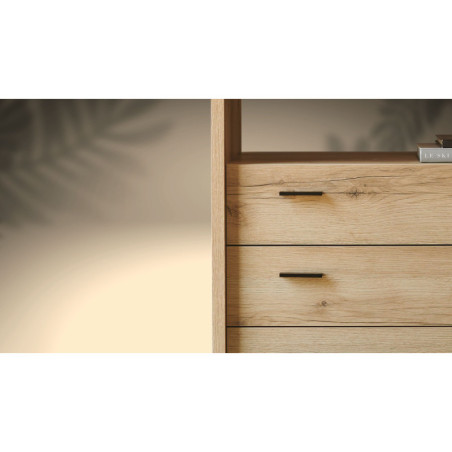 Commode 3 tiroirs 1 niche FOREST