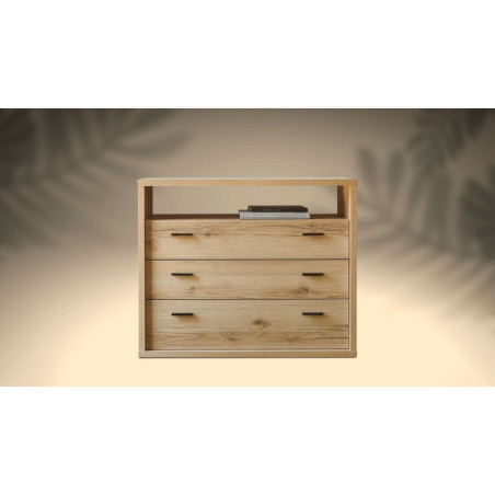 Commode 3 tiroirs 1 niche FOREST