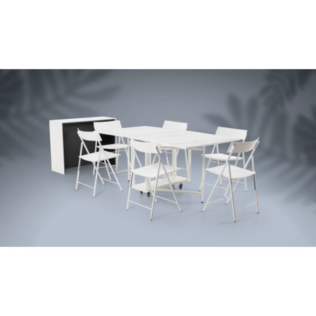 Console avec table pliante ARCHIMEDE