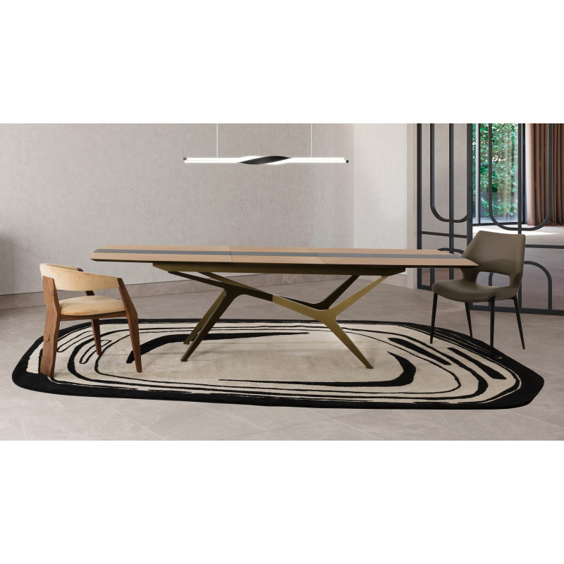 Table extensible salle ?� manger - Rectangulaire ou ronde