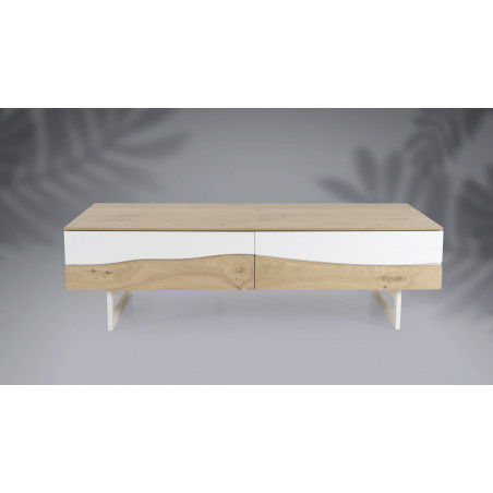 Table basse 2 tiroirs RACINE