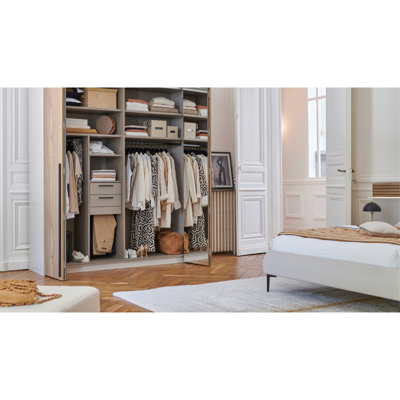 Armoire portes coulissantes TOSCANE Meubles Celio