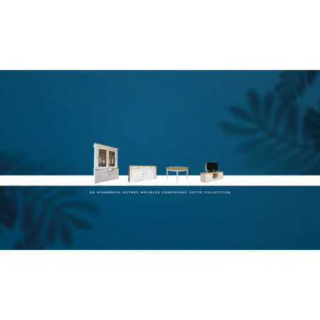 Table de repas extensible CAMARGUE