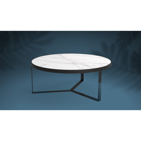 Ensemble table basse et bout de canapé PLUTO
