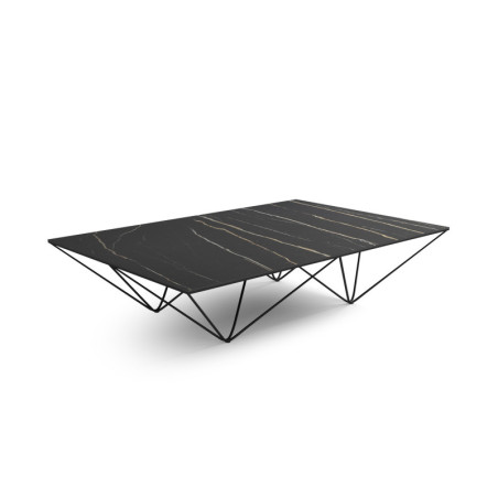 Table basse grand format en céramique inrayable PRISMA