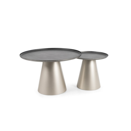 Table basse couleur bronze vieilli ORLANDO
