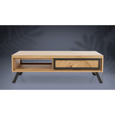 Table basse 1 tiroir RELIEF