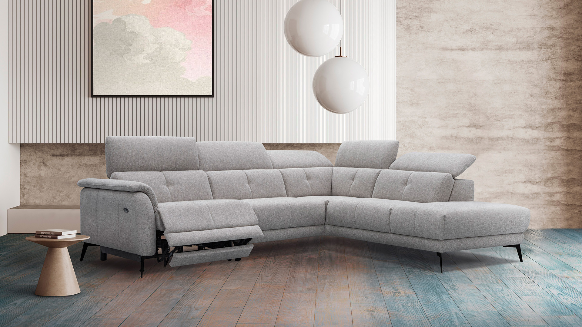 Canape D Angle Relax Electrique