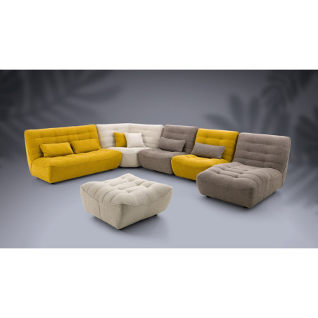 Canapé d'angle modulable RIVIERA