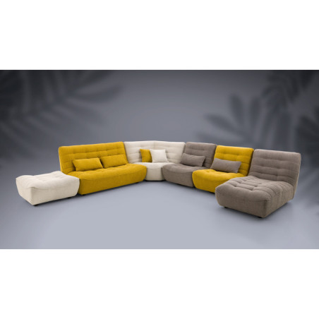 Canapé d'angle modulable RIVIERA
