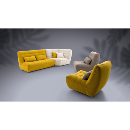 Canapé d'angle modulable RIVIERA
