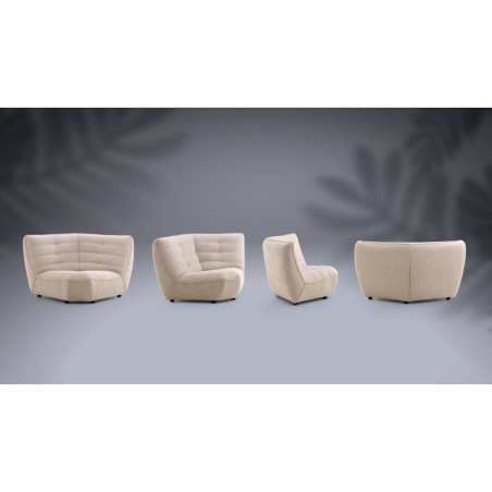 Canapé d'angle modulable RIVIERA
