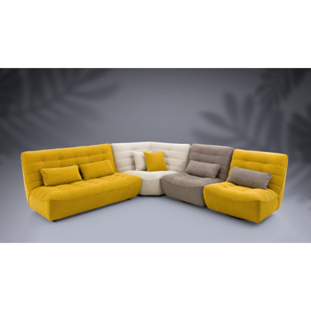 Canapé d'angle modulable RIVIERA