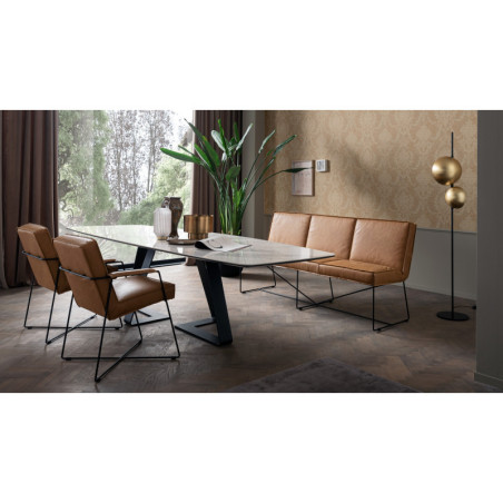Table de repas rectangulaire DOUBLE